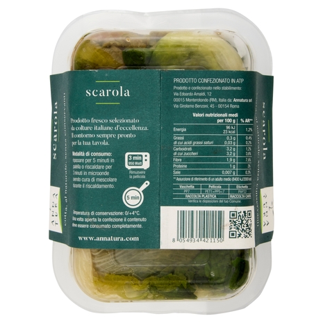 Annatura scarola al naturale 0,300 kg